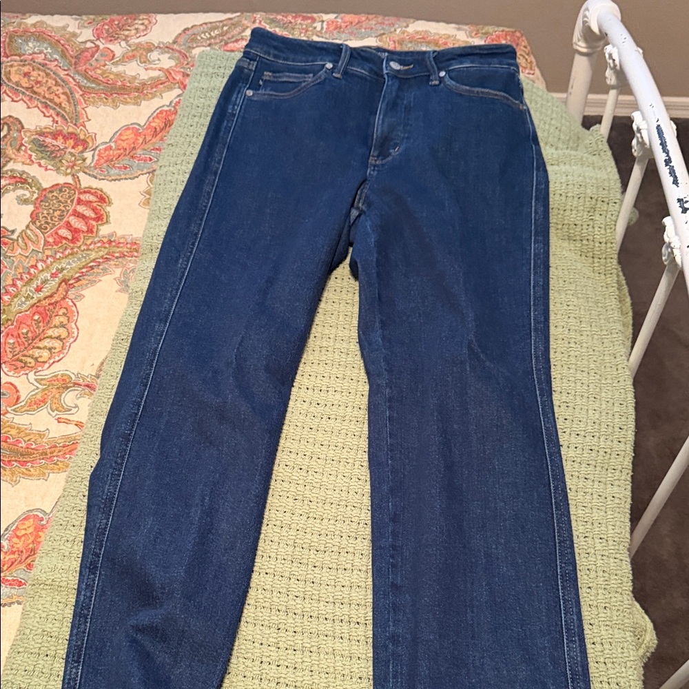 Judy Blue Women's Straight Leg Jeans - Dark Blue